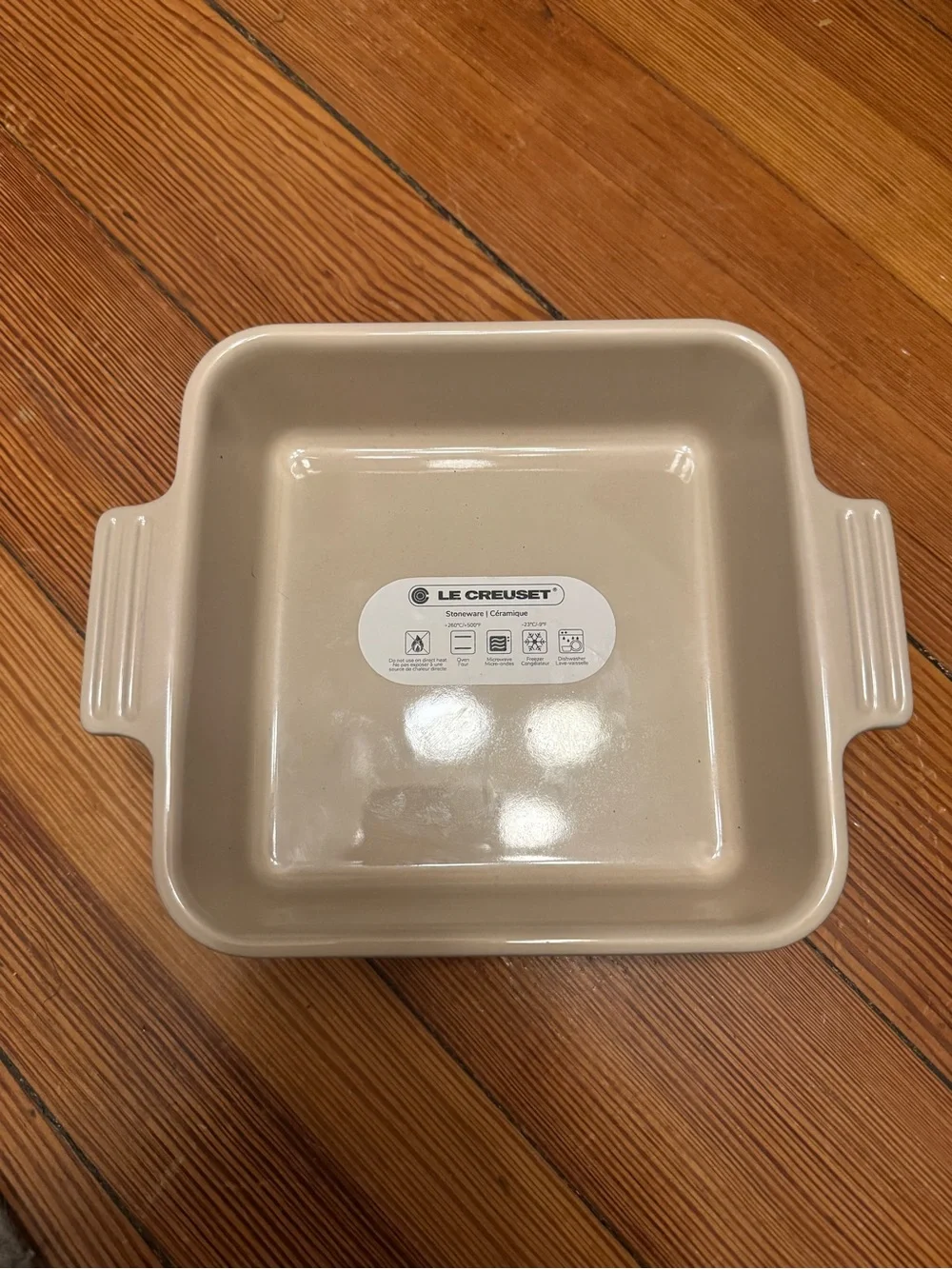 Le Creuset NEW  Square Dish in Caribbean Blue 14 cm
